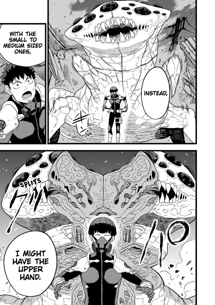 Read Kaiju No. 8 chapter 14 image 8 on Lezhin