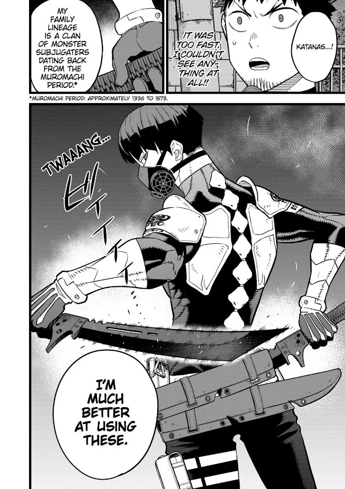 Read Kaiju No. 8 chapter 14 image 9 on Lezhin