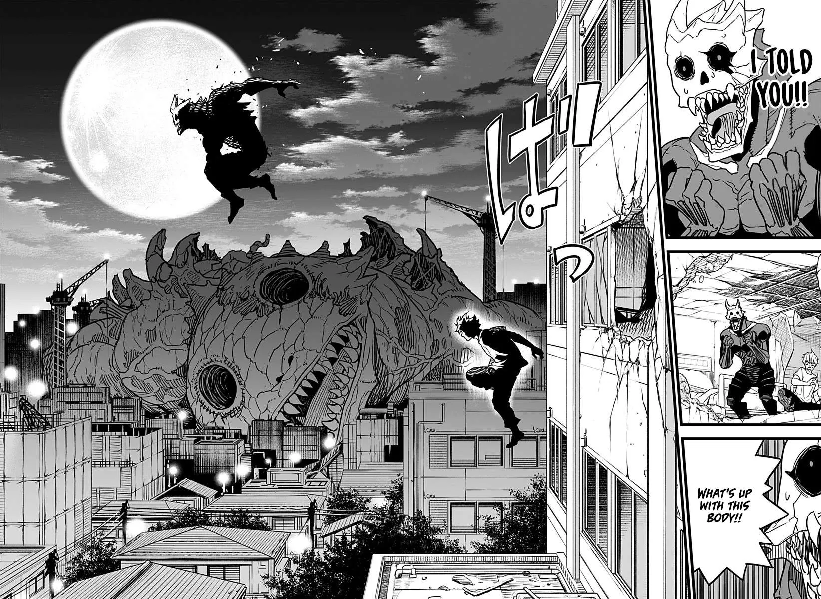 Read Kaiju No. 8 chapter 2 image 11 on Lezhin