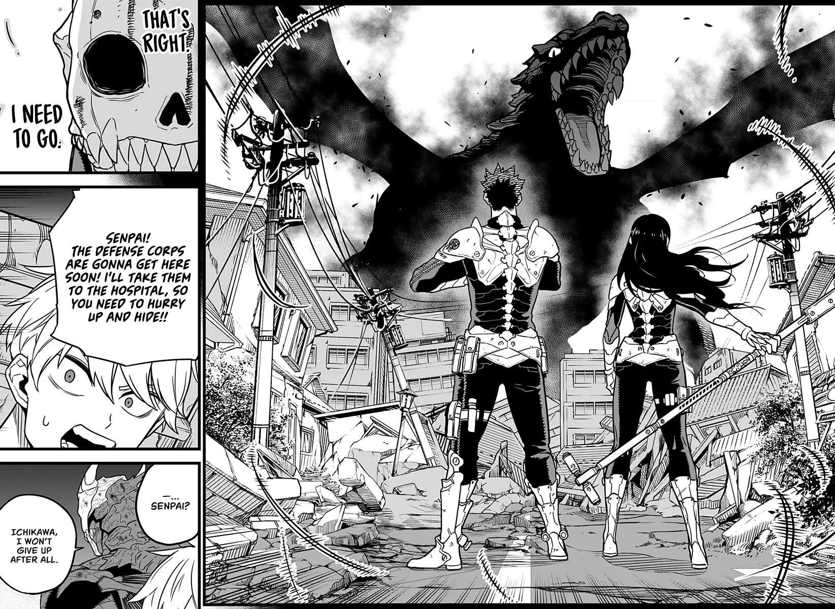 Read Kaiju No. 8 chapter 2 image 36 on Lezhin
