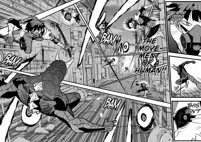 Read Kaiju No. 8 chapter 20 image 5 on Lezhin
