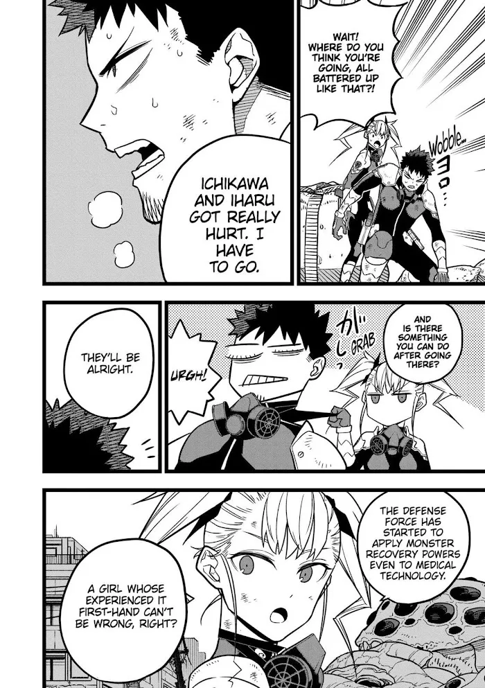 Read Kaiju No. 8 chapter 21 image 3 on Lezhin