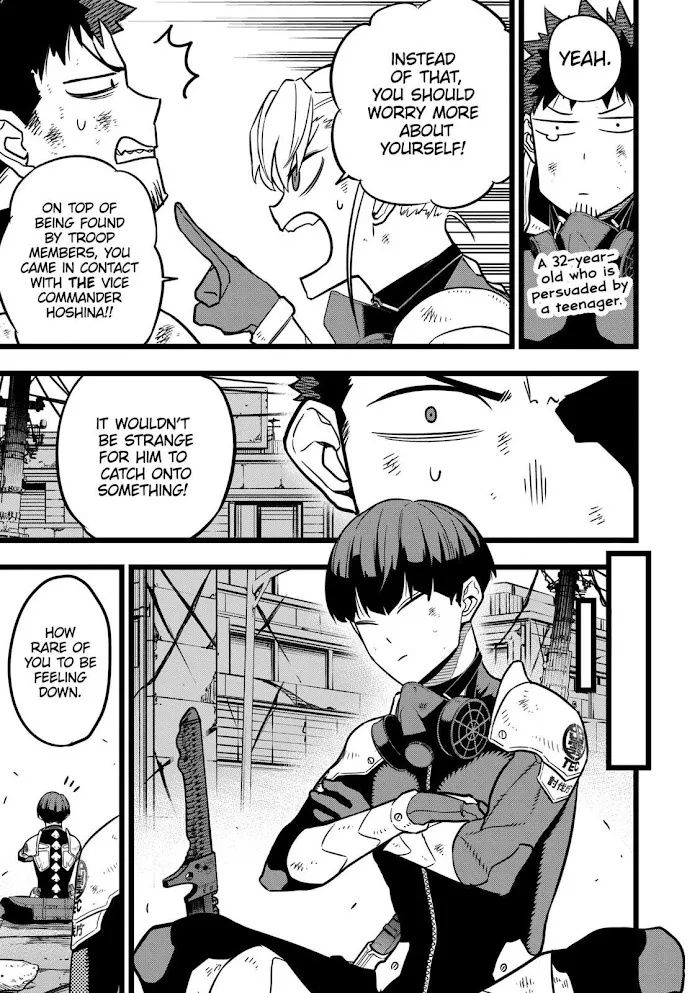 Read Kaiju No. 8 chapter 21 image 4 on Lezhin