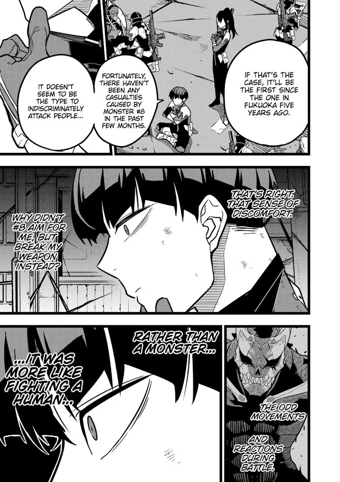 Read Kaiju No. 8 chapter 21 image 6 on Lezhin