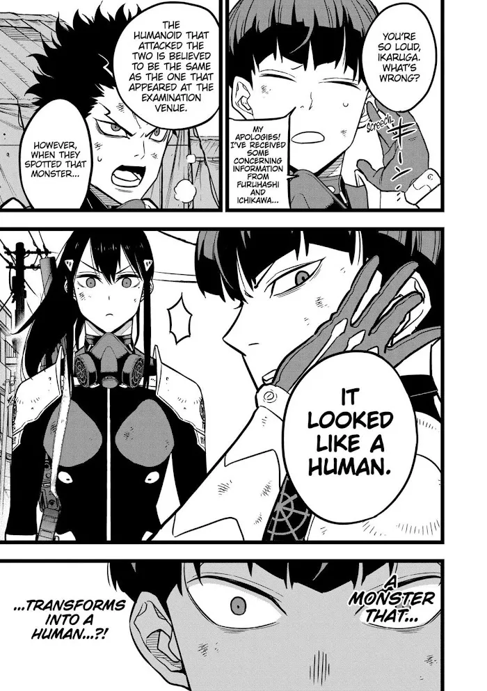 Read Kaiju No. 8 chapter 21 image 8 on Lezhin