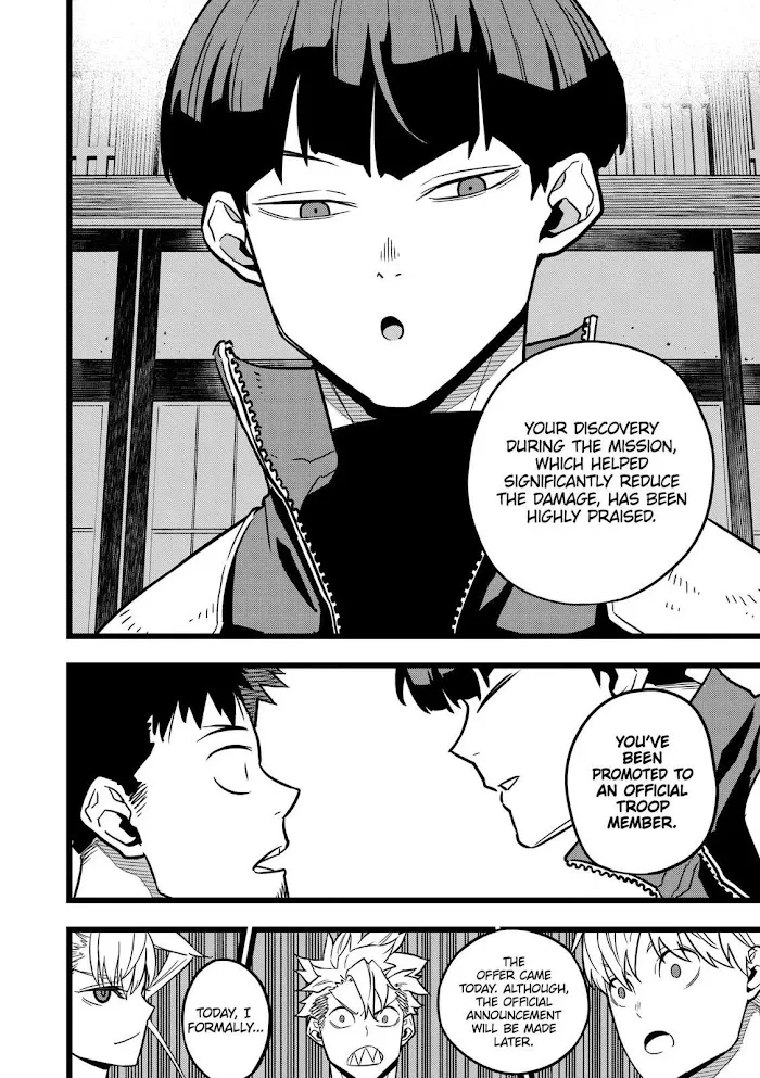 Read Kaiju No. 8 chapter 22 image 17 on Lezhin