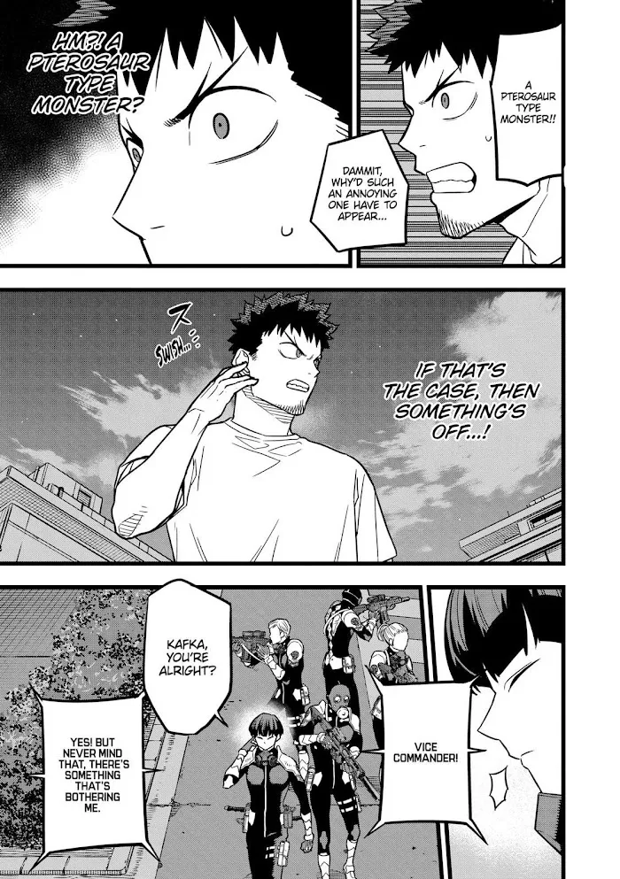 Read Kaiju No. 8 chapter 24 image 11 on Lezhin