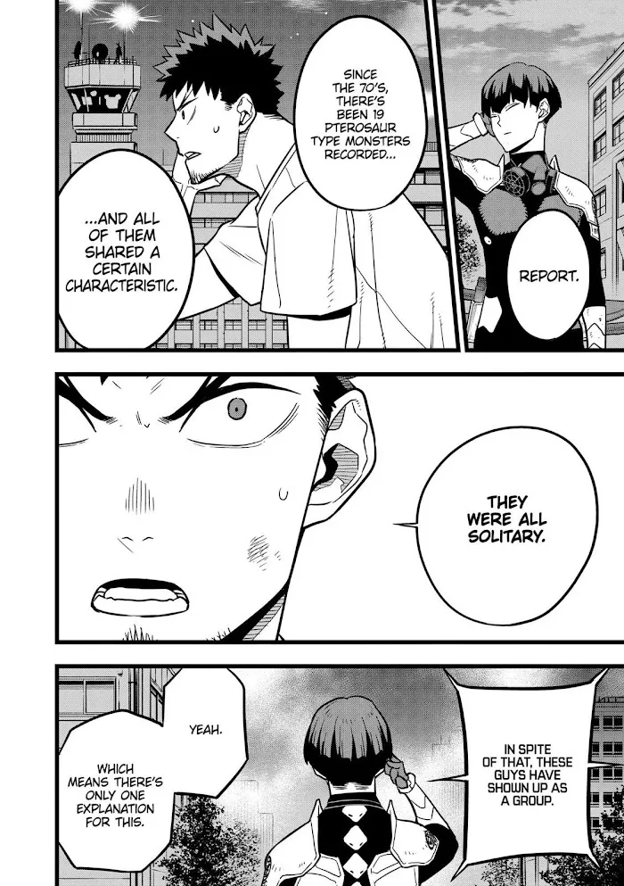 Read Kaiju No. 8 chapter 24 image 12 on Lezhin