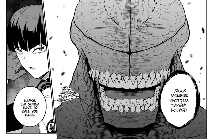Read Kaiju No. 8 chapter 24 image 14 on Lezhin