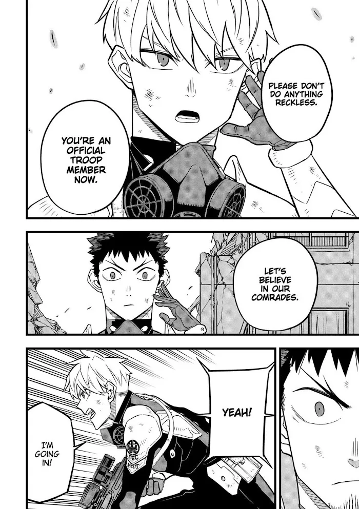 Read Kaiju No. 8 chapter 27 image 5 on Lezhin