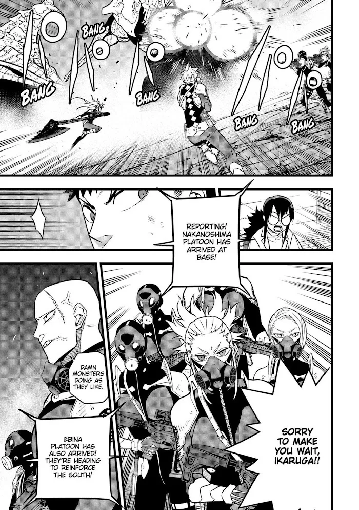 Read Kaiju No. 8 chapter 27 image 6 on Lezhin