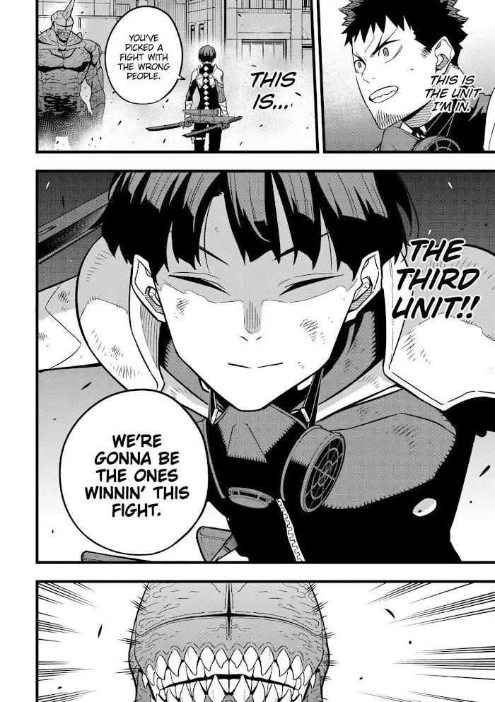 Read Kaiju No. 8 chapter 27 image 9 on Lezhin