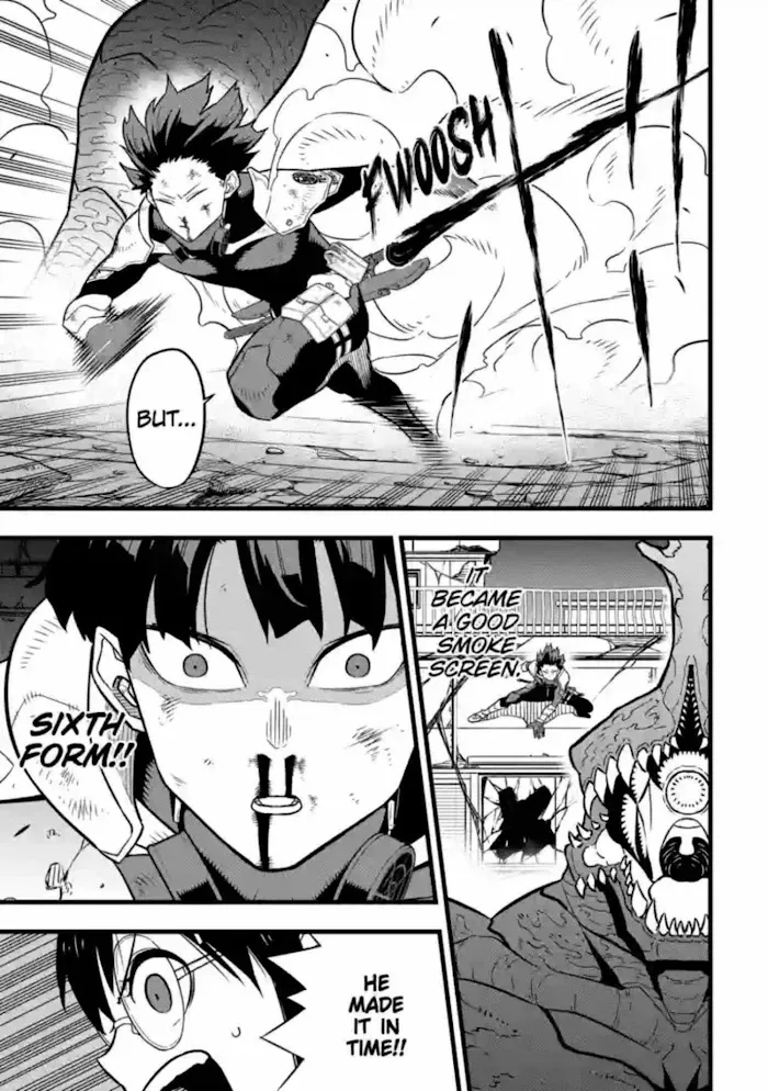 Read Kaiju No. 8 chapter 28 image 13 on Lezhin