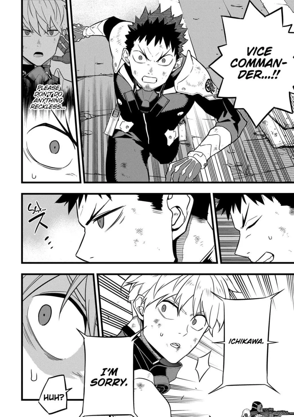 Read Kaiju No. 8 chapter 29 image 12 on Lezhin