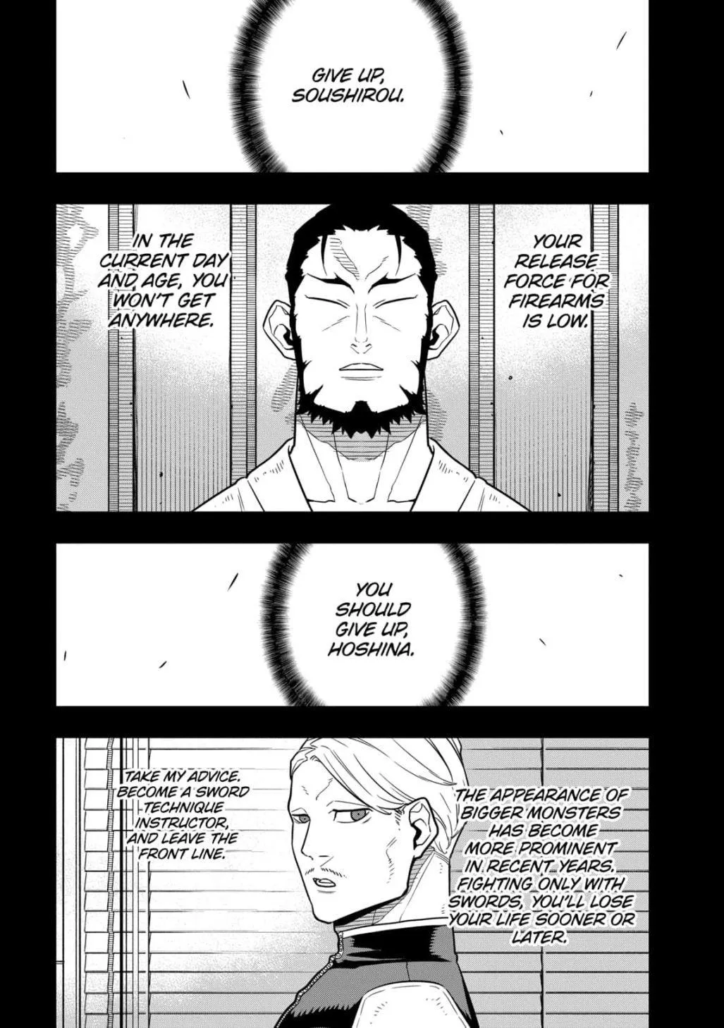 Read Kaiju No. 8 chapter 29 image 5 on Lezhin