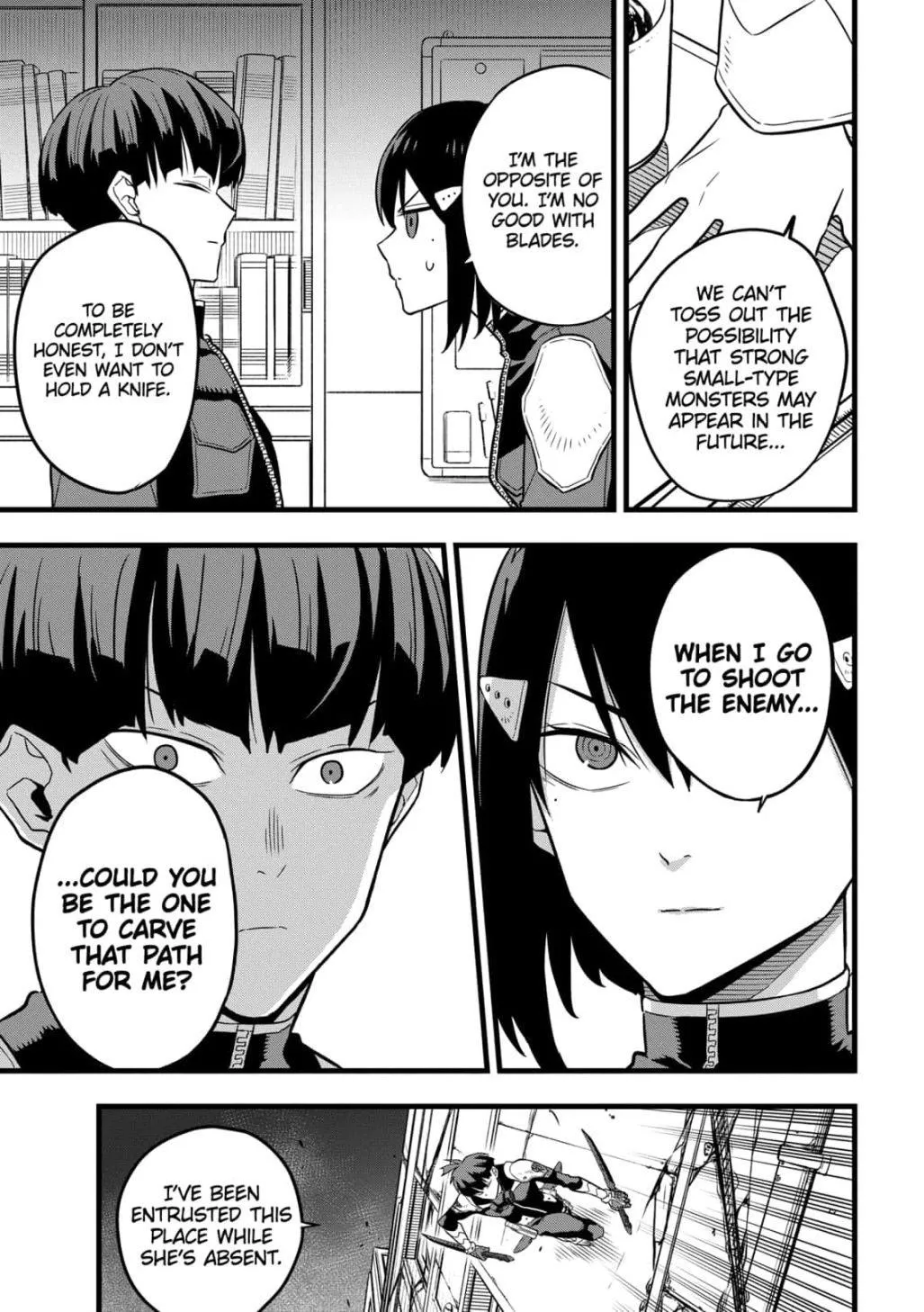 Read Kaiju No. 8 chapter 29 image 8 on Lezhin