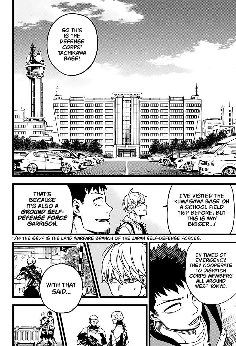 Read Kaiju No. 8 chapter 3 image 14 on Lezhin