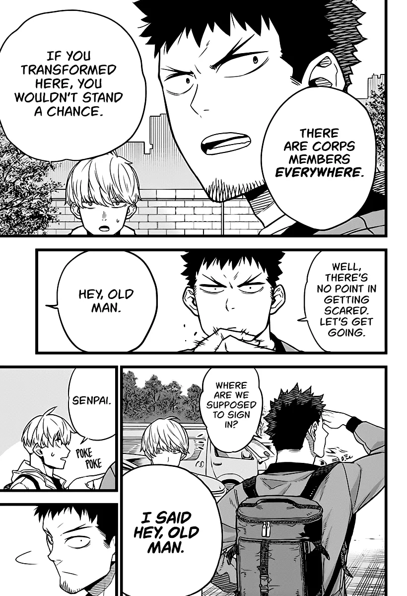 Read Kaiju No. 8 chapter 3 image 15 on Lezhin