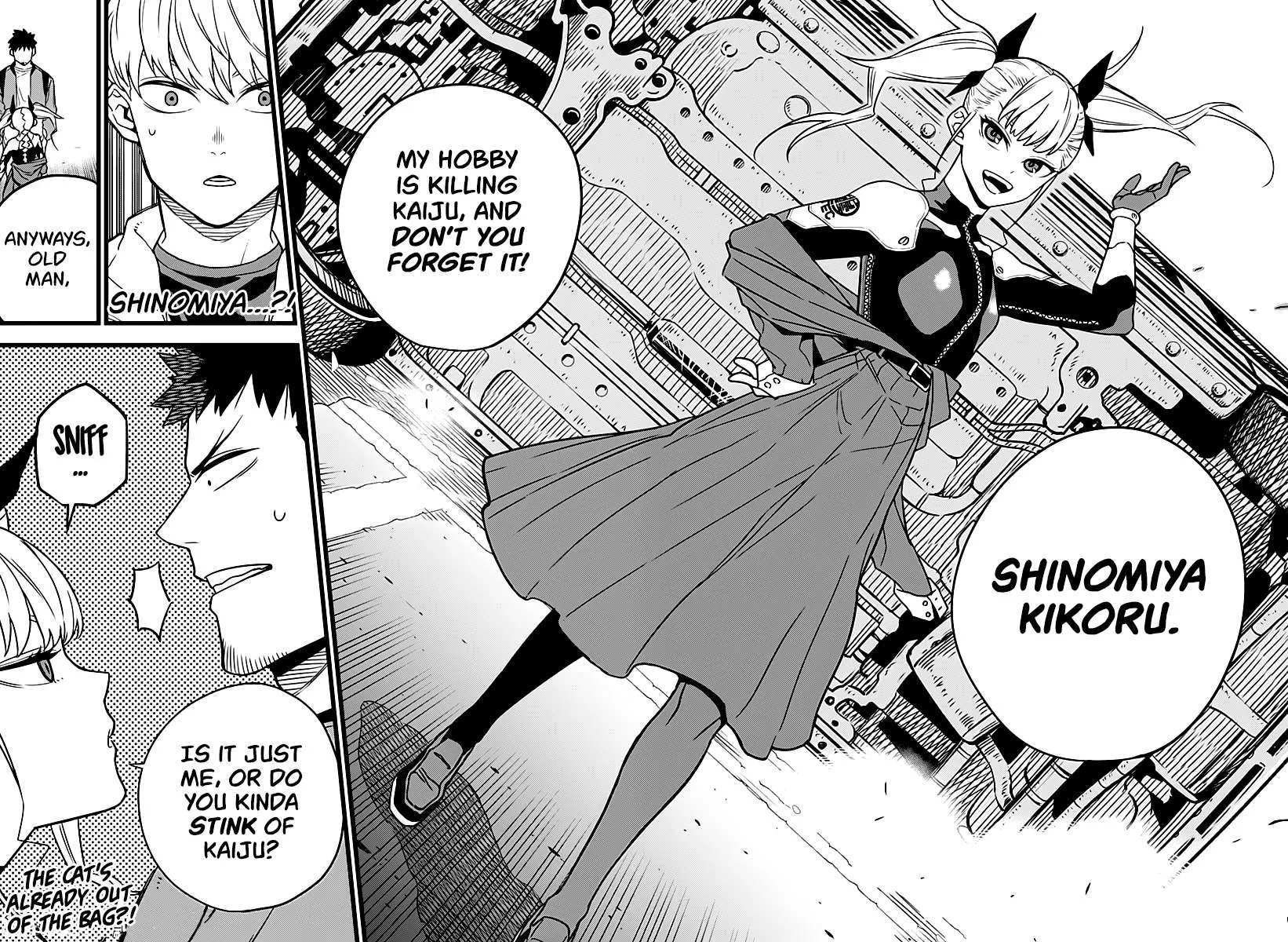 Read Kaiju No. 8 chapter 3 image 22 on Lezhin