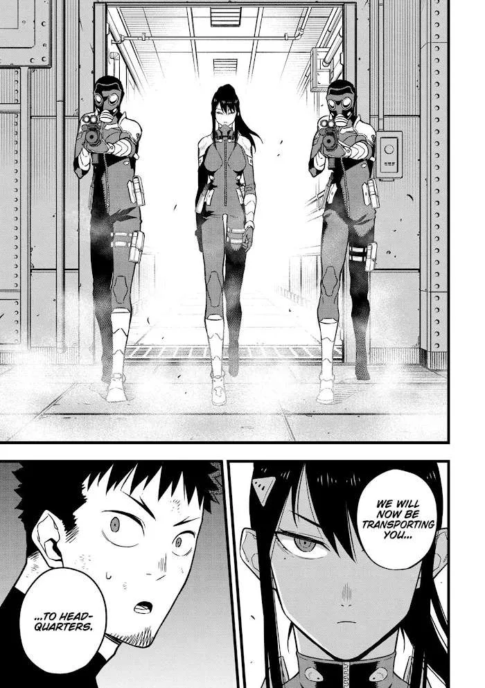 Read Kaiju No. 8 chapter 33 image 7 on Lezhin