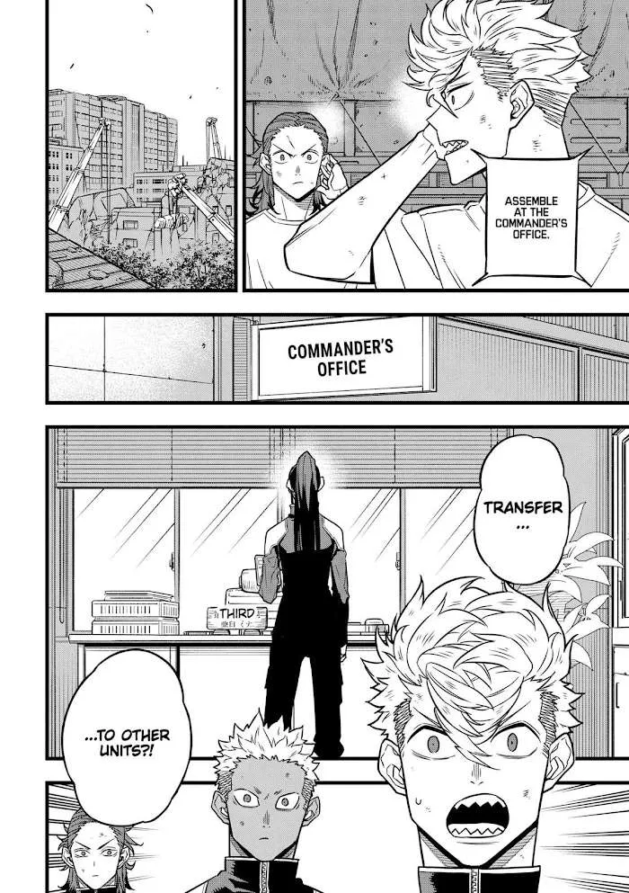 Read Kaiju No. 8 chapter 34 image 3 on Lezhin