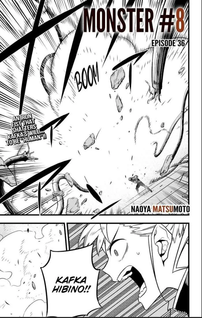 Read Kaiju No. 8 chapter 36 image 1 on Lezhin