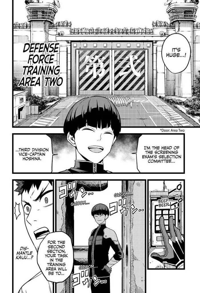 Read Kaiju No. 8 chapter 4 image 17 on Lezhin