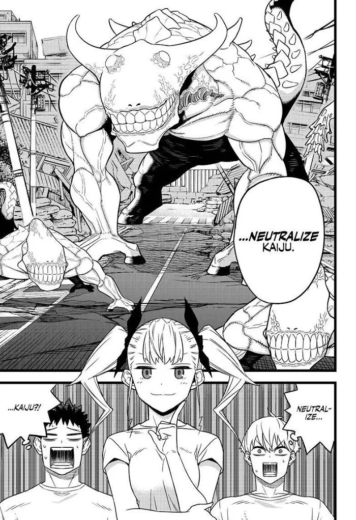 Read Kaiju No. 8 chapter 4 image 18 on Lezhin