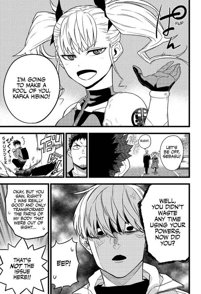Read Kaiju No. 8 chapter 4 image 2 on Lezhin