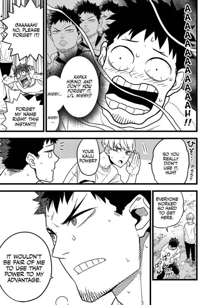 Read Kaiju No. 8 chapter 4 image 8 on Lezhin