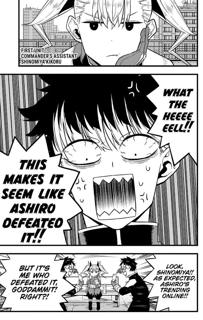 Read Kaiju No. 8 chapter 40 image 2 on Lezhin