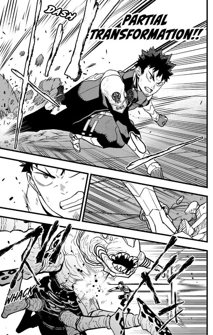 Read Kaiju No. 8 chapter 42 image 14 on Lezhin