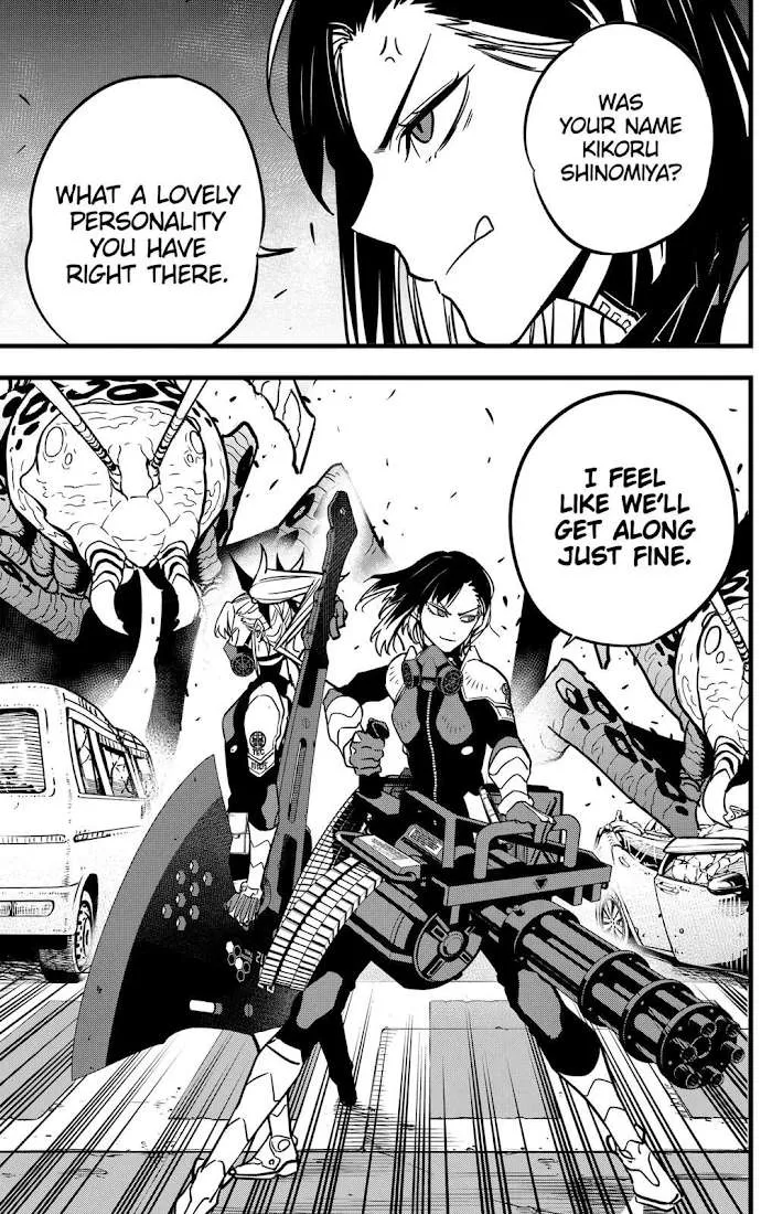 Read Kaiju No. 8 chapter 42 image 8 on Lezhin