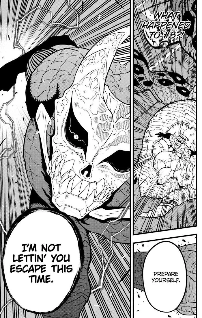 Read Kaiju No. 8 chapter 46 image 17 on Lezhin