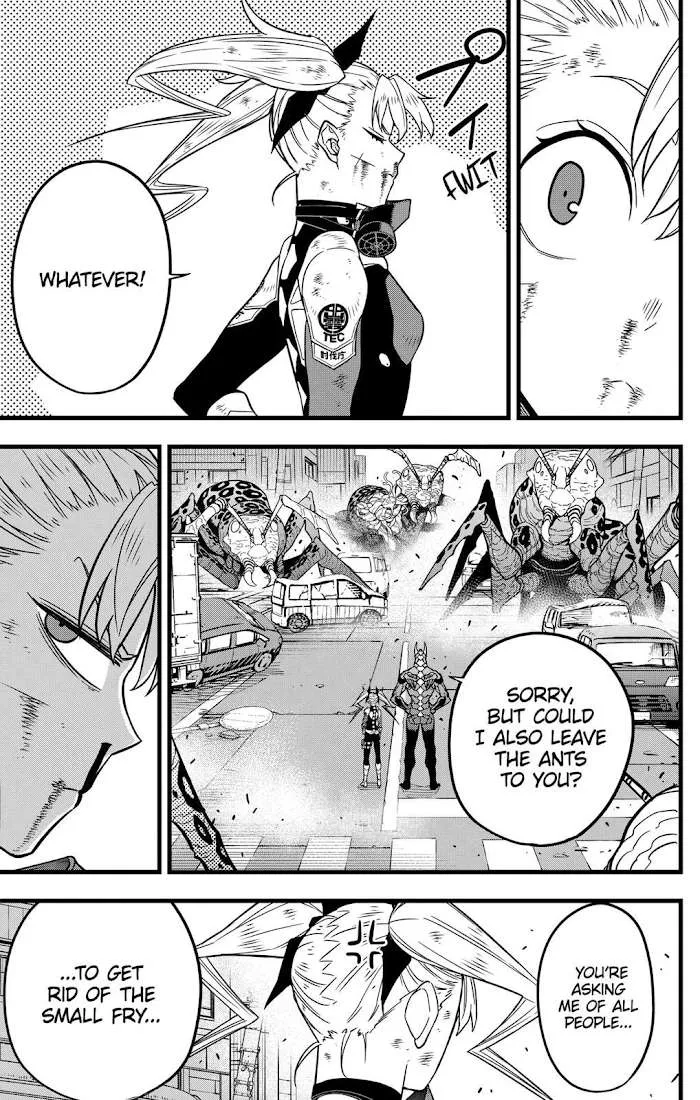 Read Kaiju No. 8 chapter 46 image 6 on Lezhin