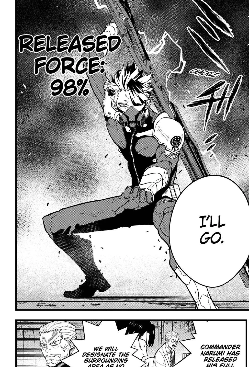 Read Kaiju No. 8 chapter 47 image 14 on Lezhin