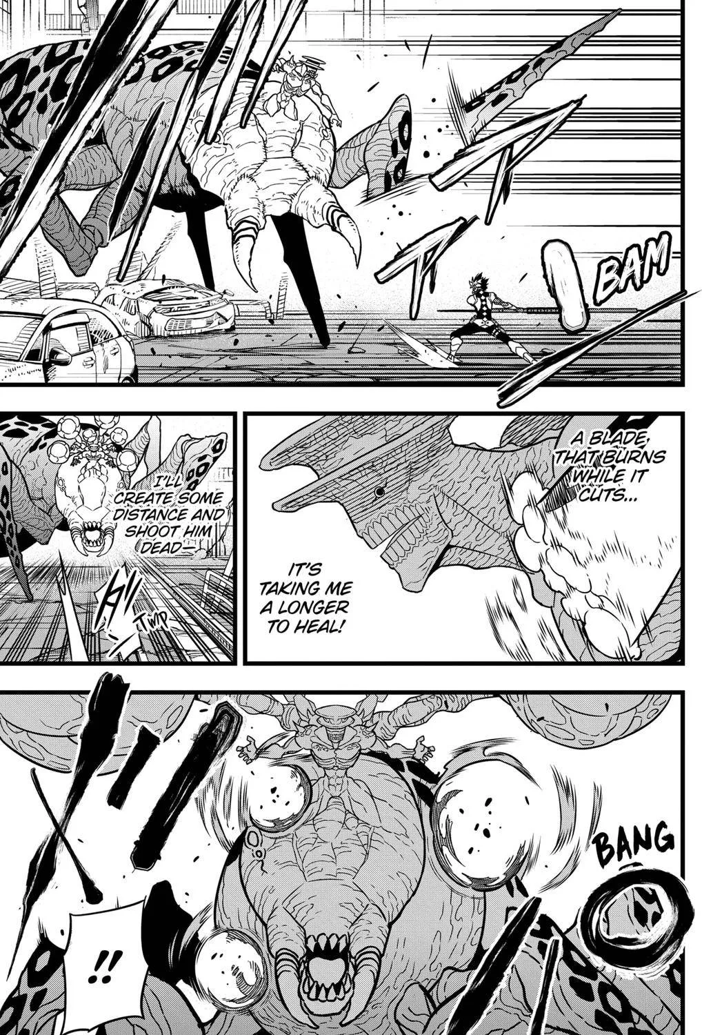 Read Kaiju No. 8 chapter 47 image 16 on Lezhin