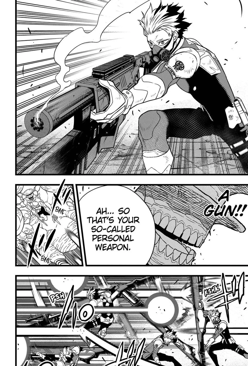Read Kaiju No. 8 chapter 47 image 18 on Lezhin