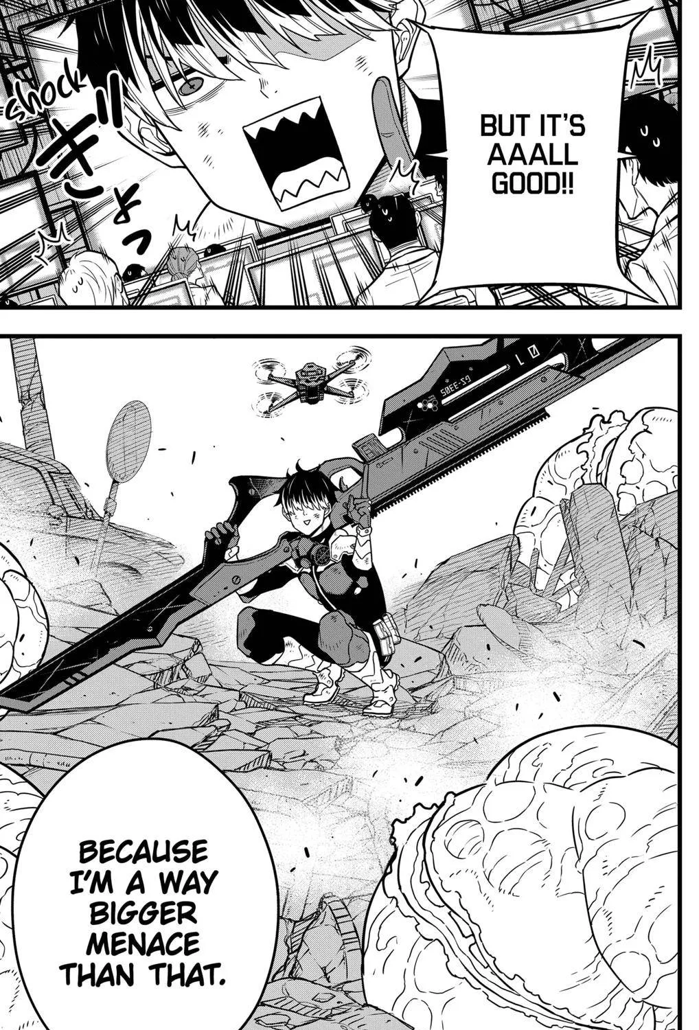 Read Kaiju No. 8 chapter 47 image 32 on Lezhin
