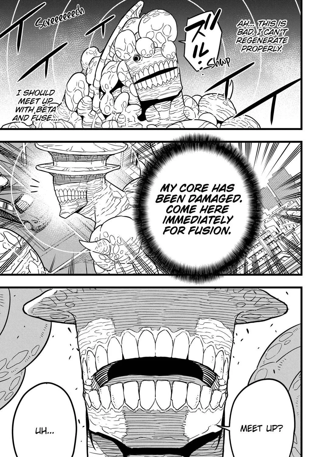 Read Kaiju No. 8 chapter 47 image 8 on Lezhin