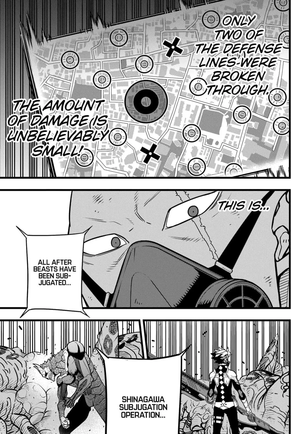 Read Kaiju No. 8 chapter 48 image 22 on Lezhin