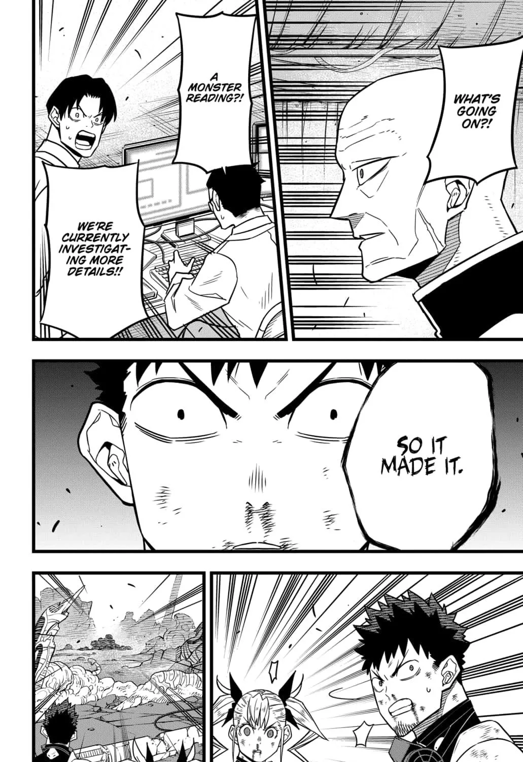 Read Kaiju No. 8 chapter 48 image 38 on Lezhin