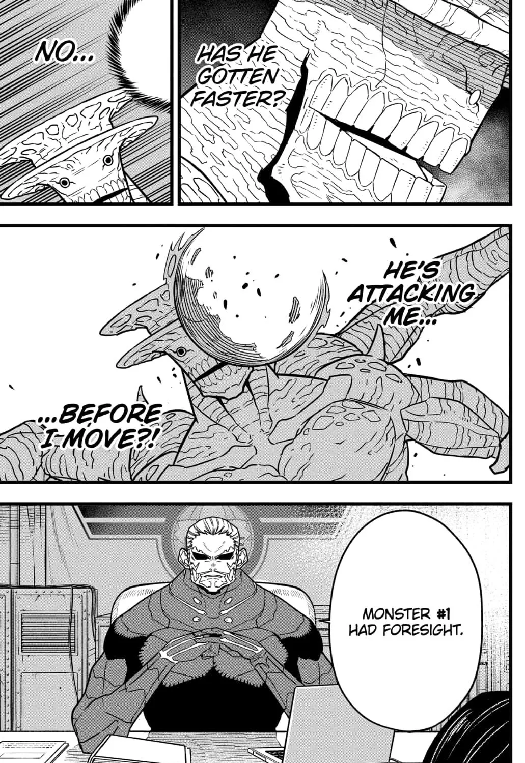 Read Kaiju No. 8 chapter 48 image 4 on Lezhin