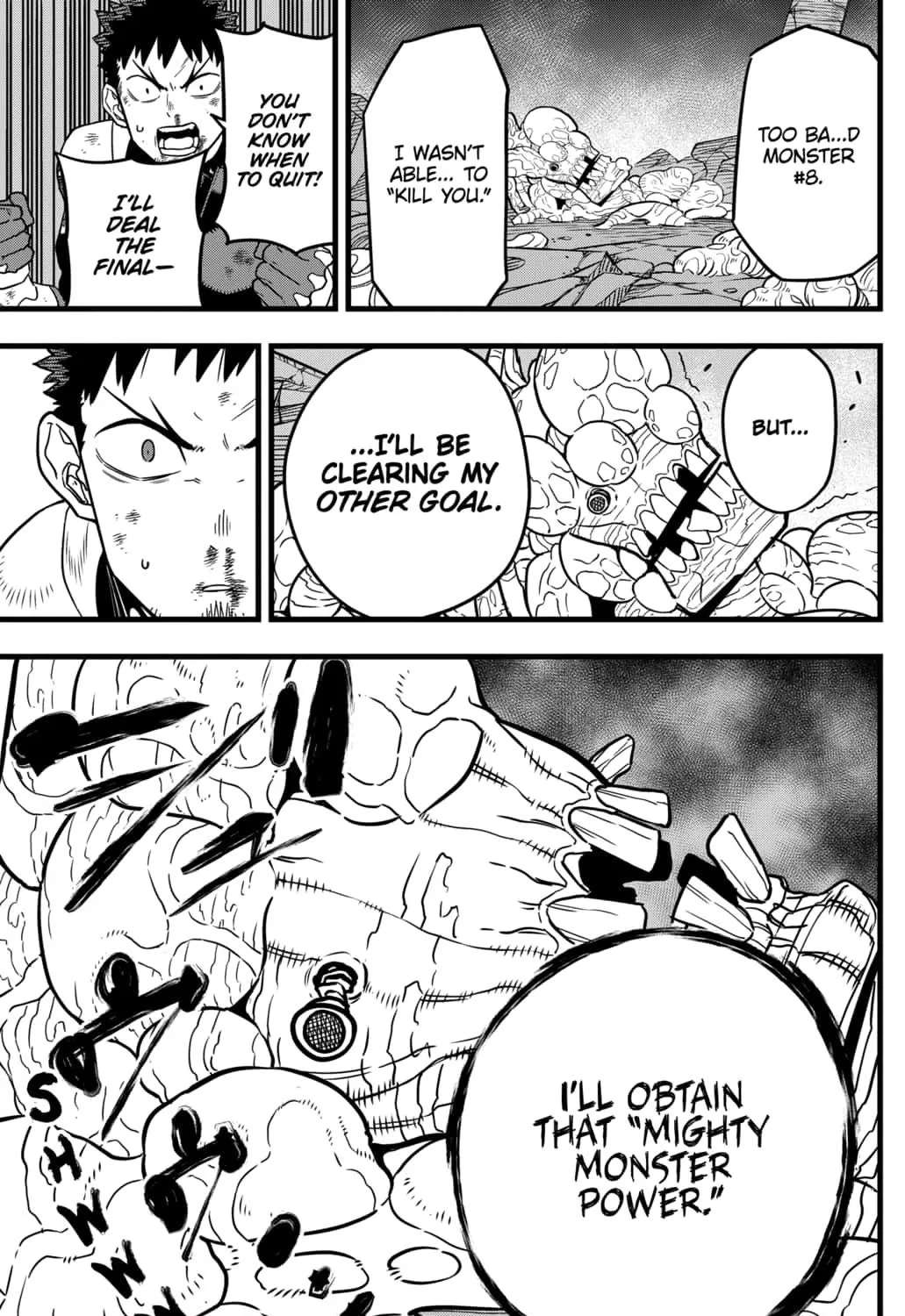 Read Kaiju No. 8 chapter 48 image 40 on Lezhin