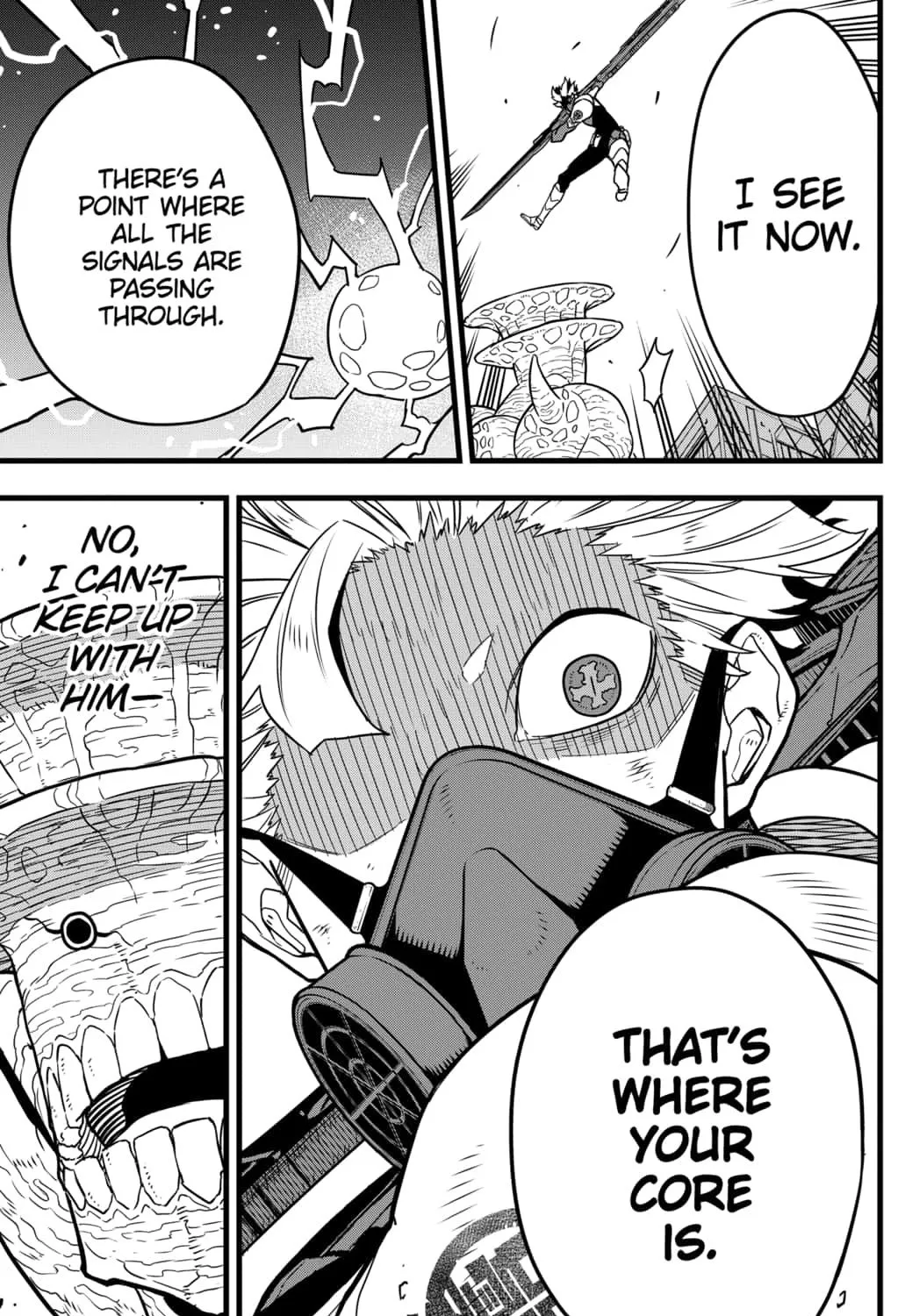 Read Kaiju No. 8 chapter 48 image 8 on Lezhin
