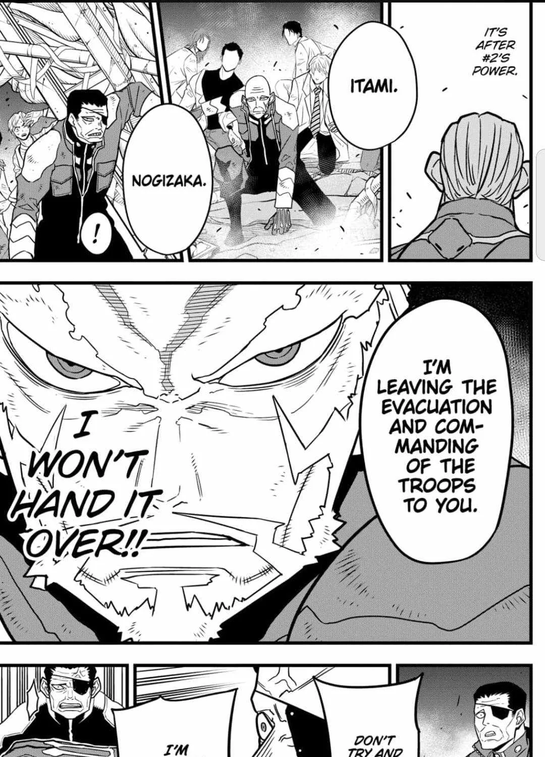 Read Kaiju No. 8 chapter 49 image 12 on Lezhin