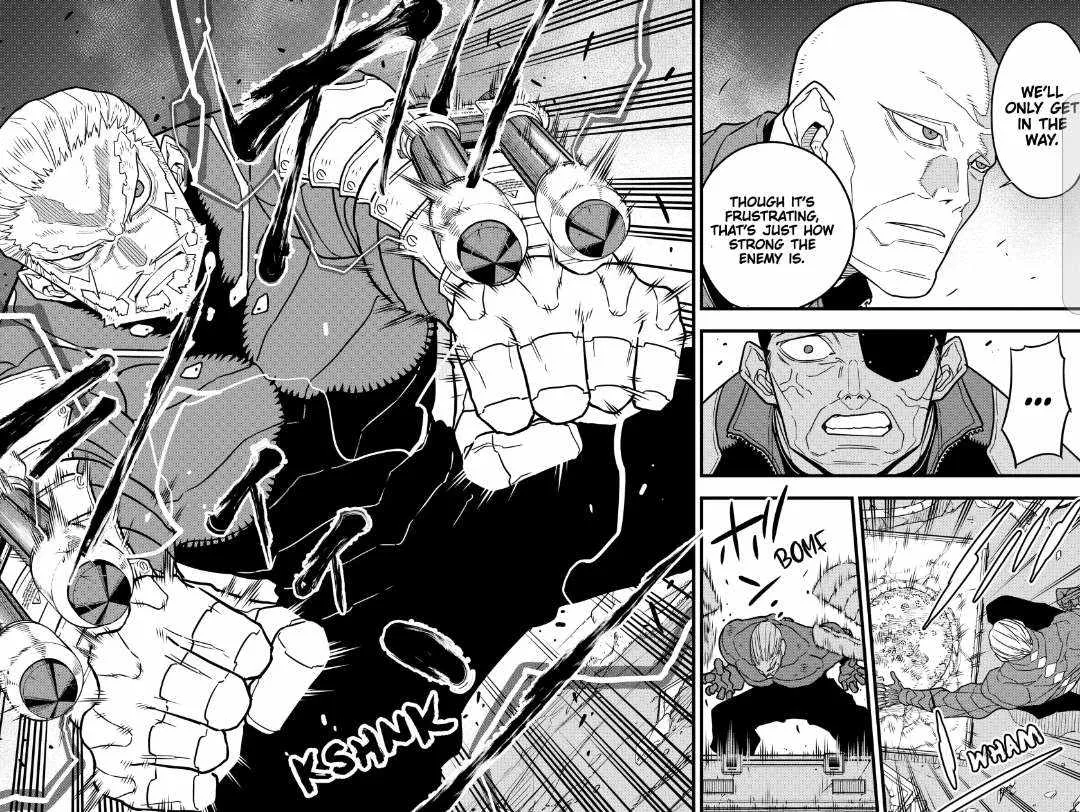 Read Kaiju No. 8 chapter 49 image 14 on Lezhin