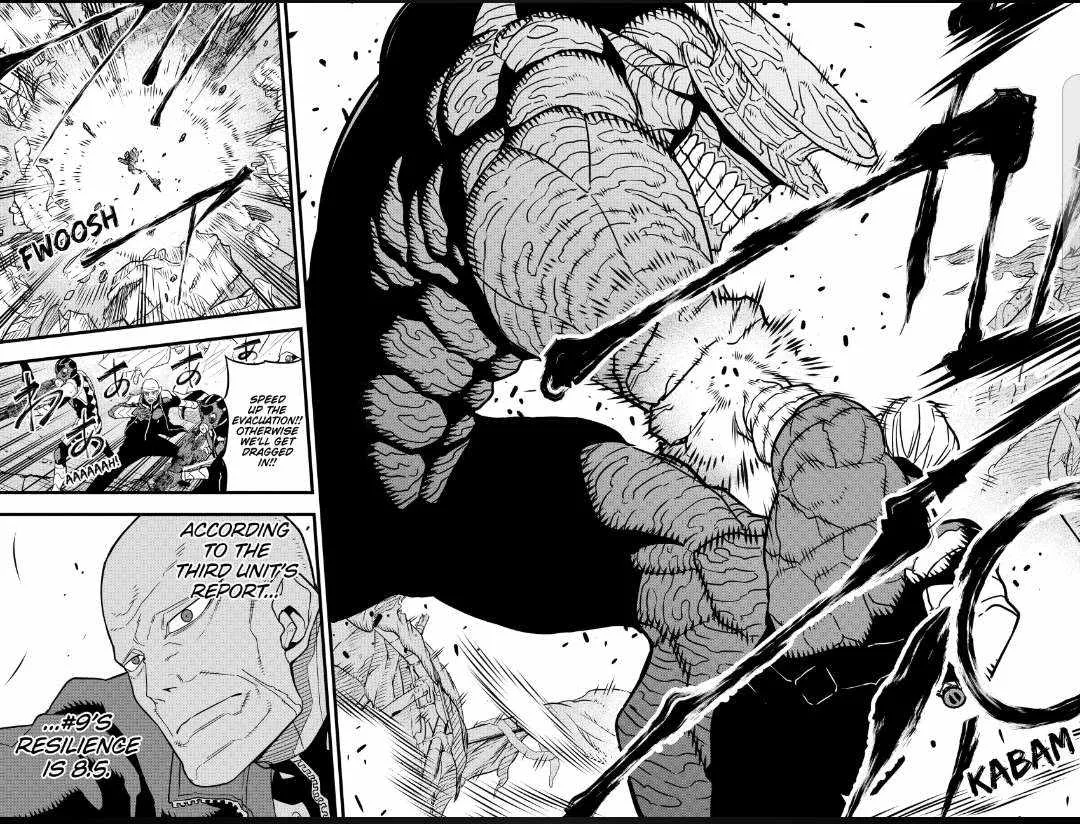 Read Kaiju No. 8 chapter 49 image 19 on Lezhin