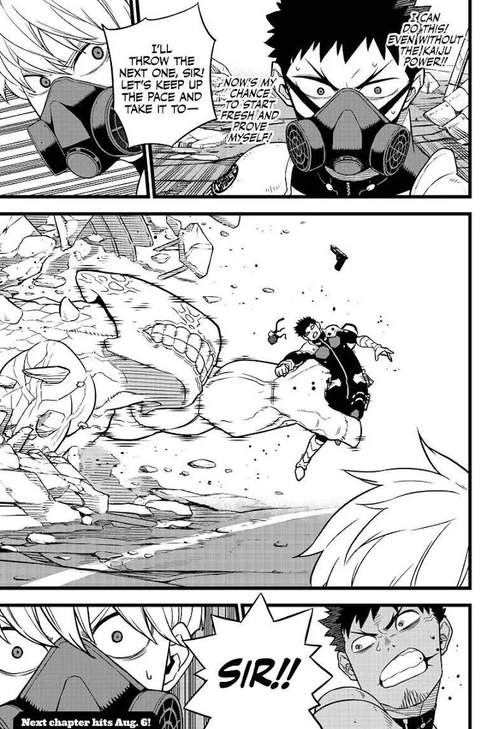 Read Kaiju No. 8 chapter 5 image 15 on Lezhin