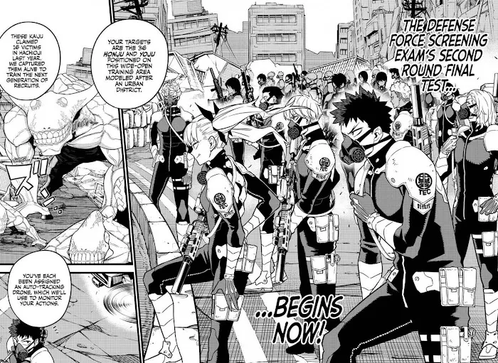 Read Kaiju No. 8 chapter 5 image 7 on Lezhin